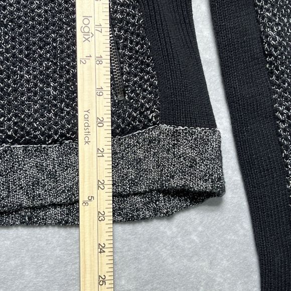 Rag & Bone Gray Zip Up Hart Knit Moto Asymmetrical Women’s Size: S - Picture 10 of 12